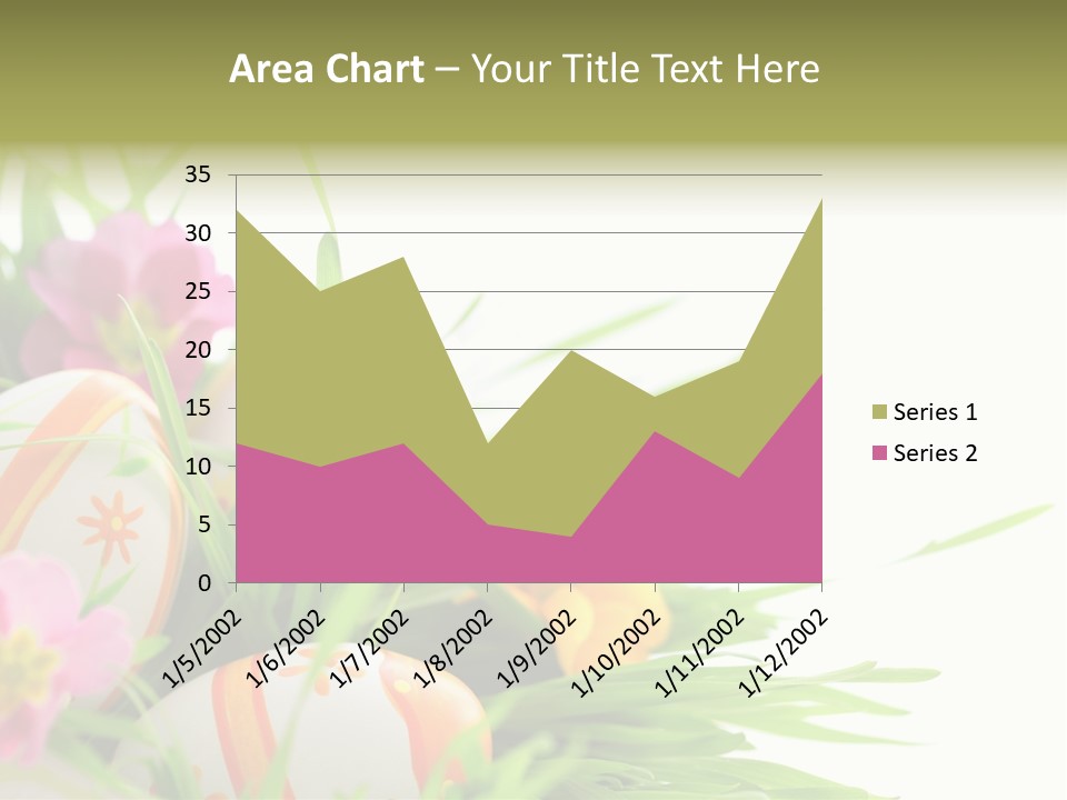 White Blossom Nobody PowerPoint Template