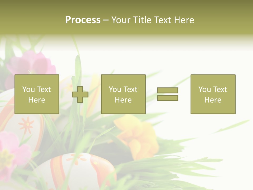 White Blossom Nobody PowerPoint Template
