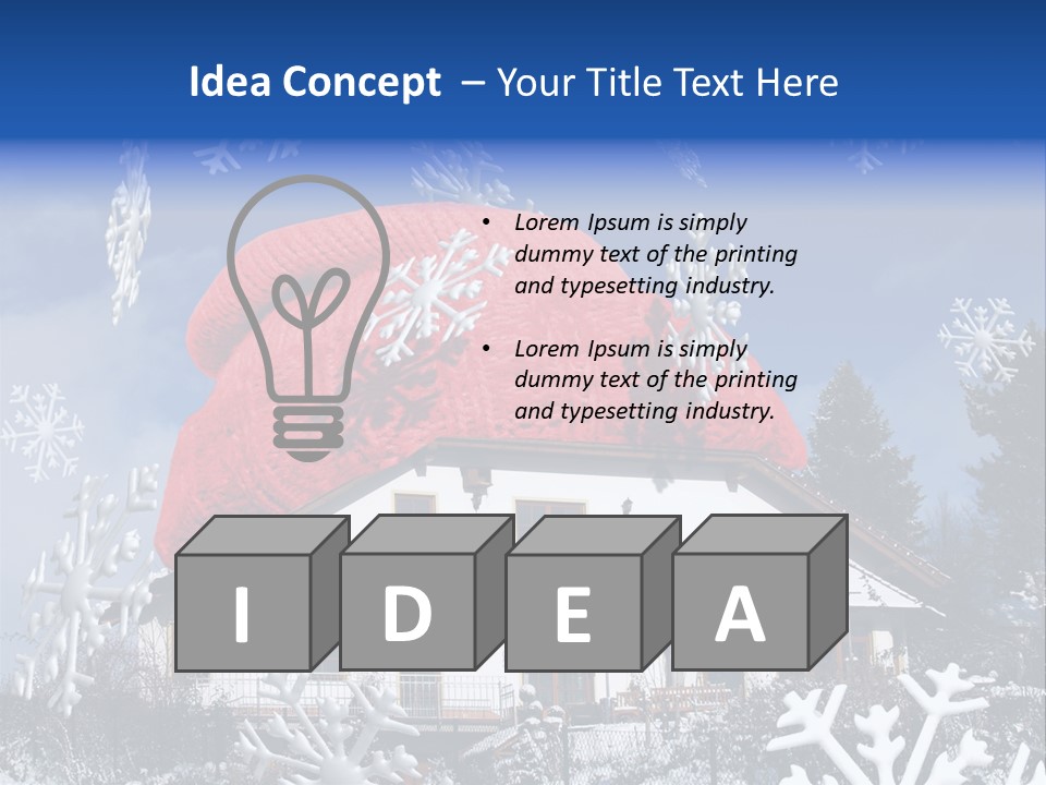 Bauschaden Sanierung Energiegesetz PowerPoint Template