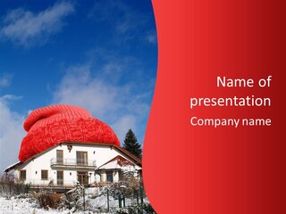 Wohnen Einfamilienhaus Biologisch PowerPoint Template