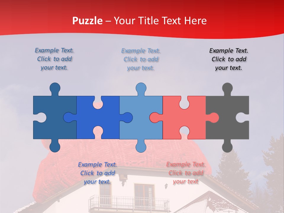 Wohnen Einfamilienhaus Biologisch PowerPoint Template