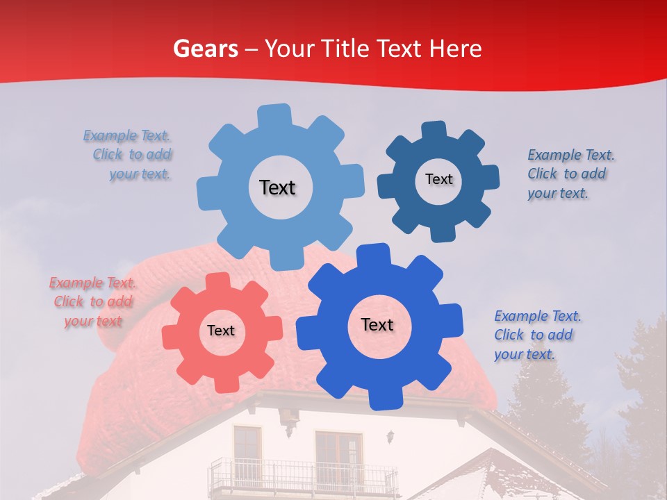 Wohnen Einfamilienhaus Biologisch PowerPoint Template