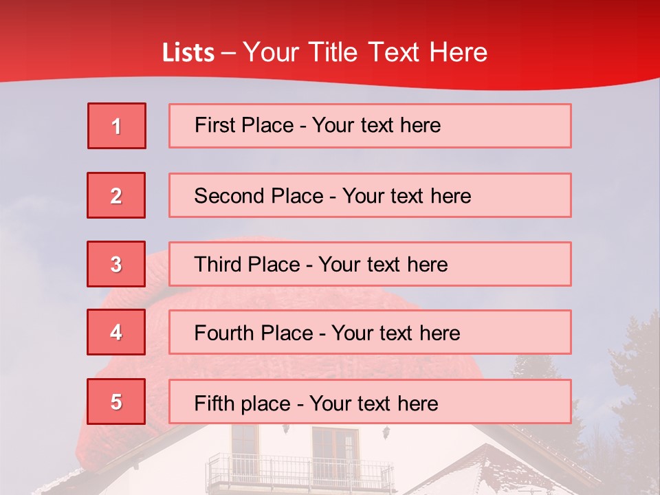 Wohnen Einfamilienhaus Biologisch PowerPoint Template