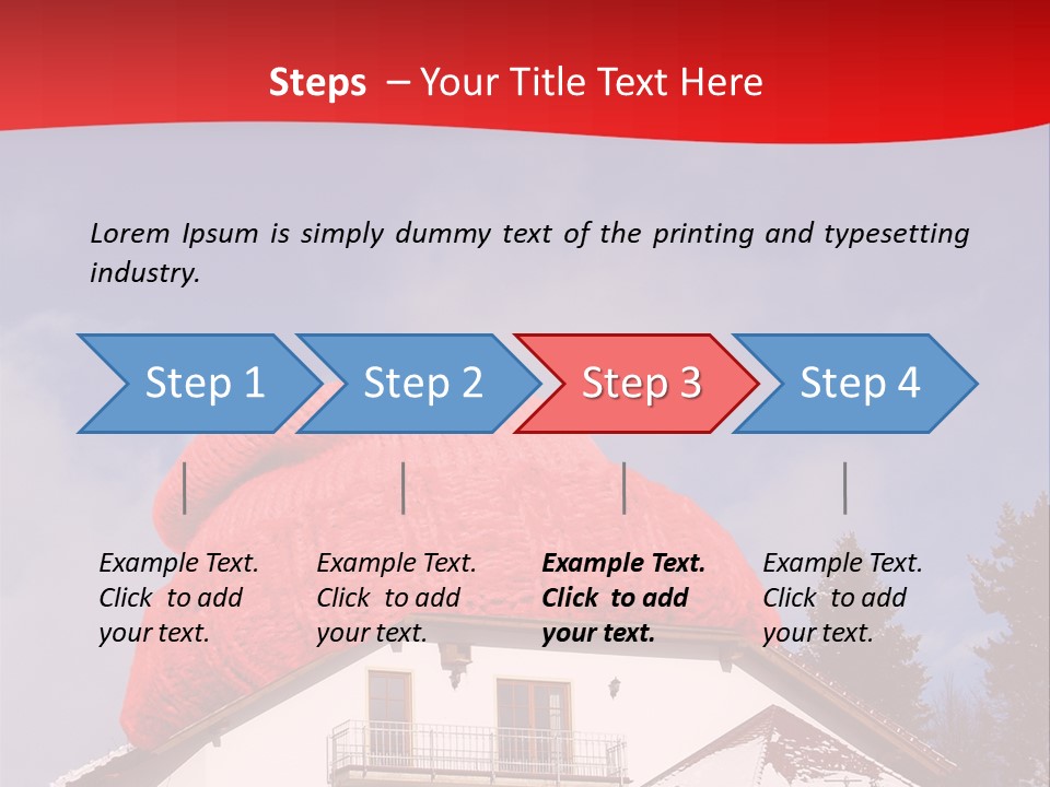 Wohnen Einfamilienhaus Biologisch PowerPoint Template