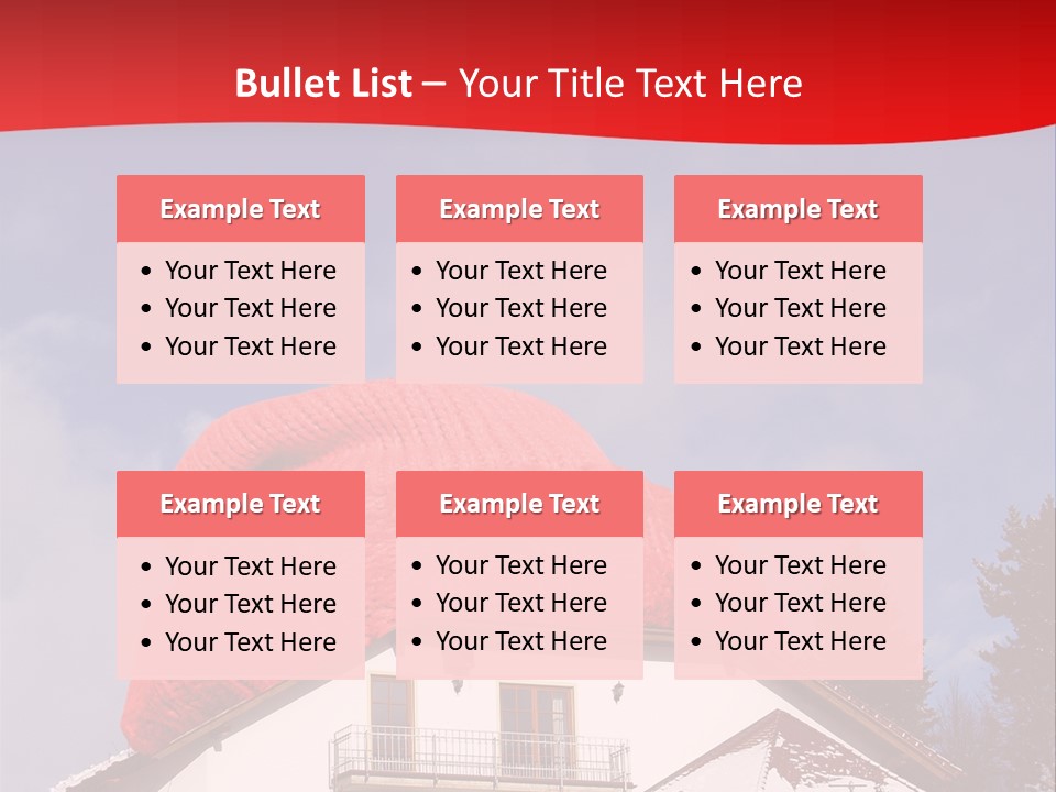 Wohnen Einfamilienhaus Biologisch PowerPoint Template