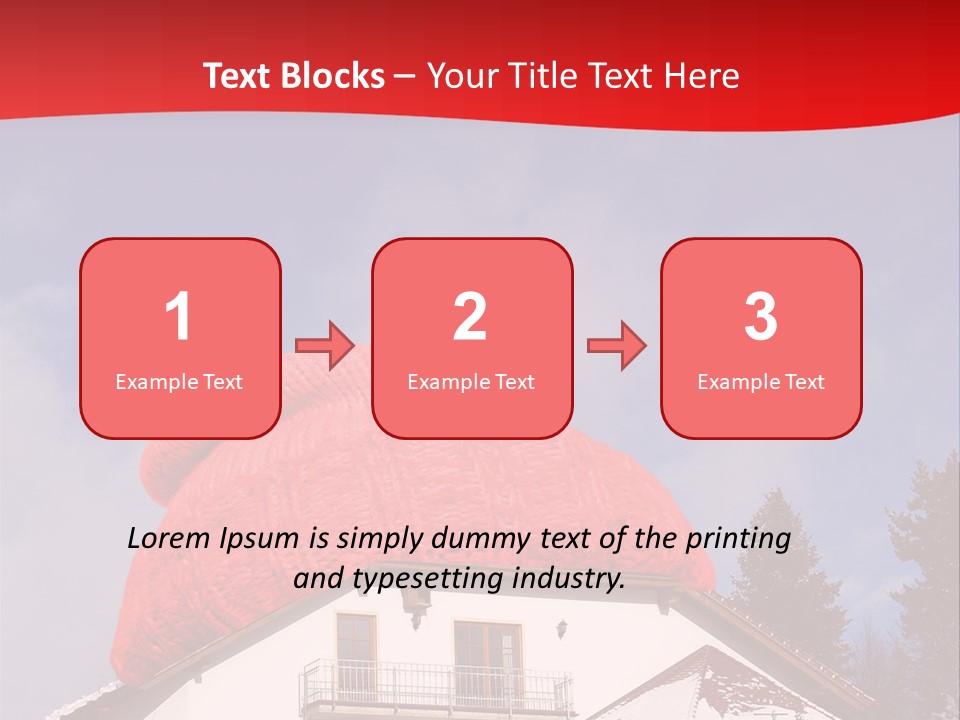 Wohnen Einfamilienhaus Biologisch PowerPoint Template