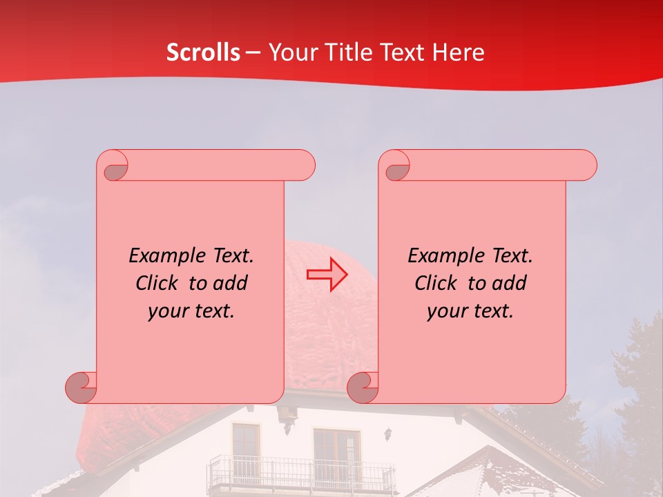 Wohnen Einfamilienhaus Biologisch PowerPoint Template