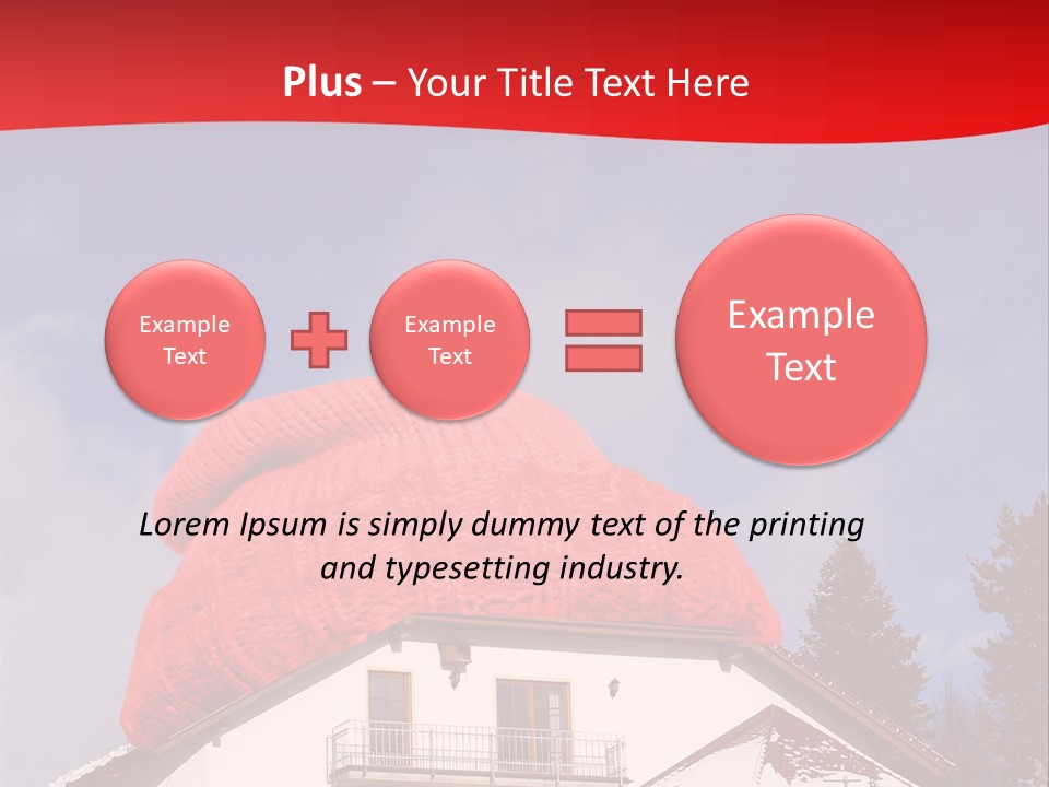 Wohnen Einfamilienhaus Biologisch PowerPoint Template