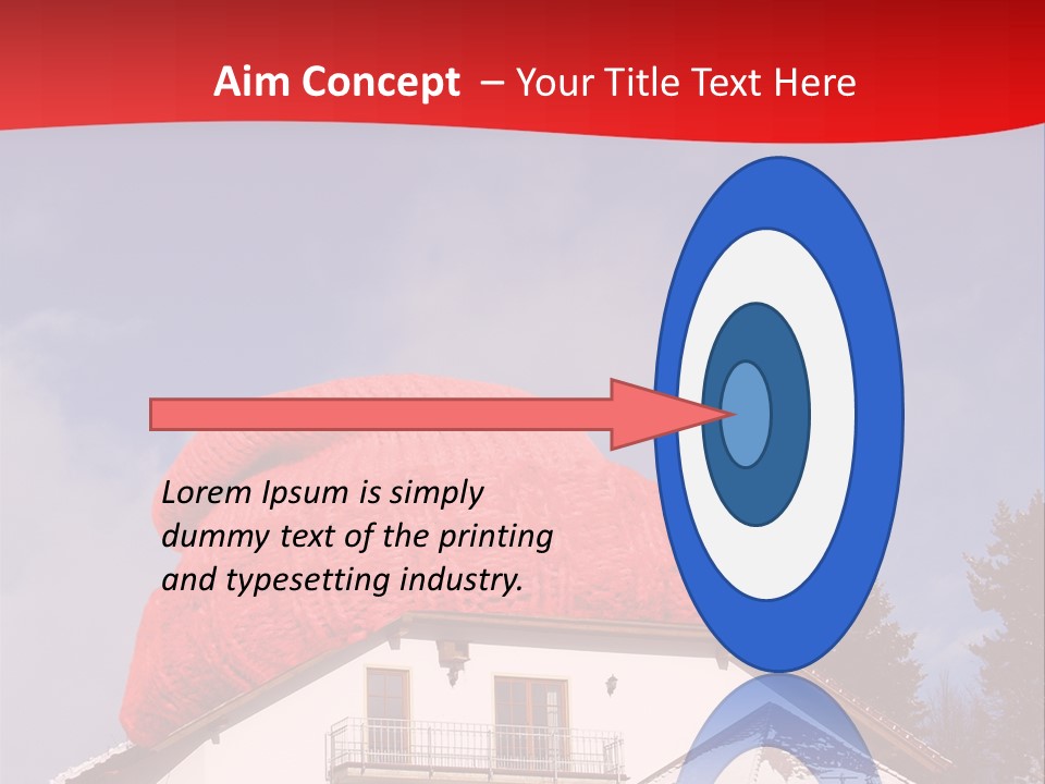 Wohnen Einfamilienhaus Biologisch PowerPoint Template