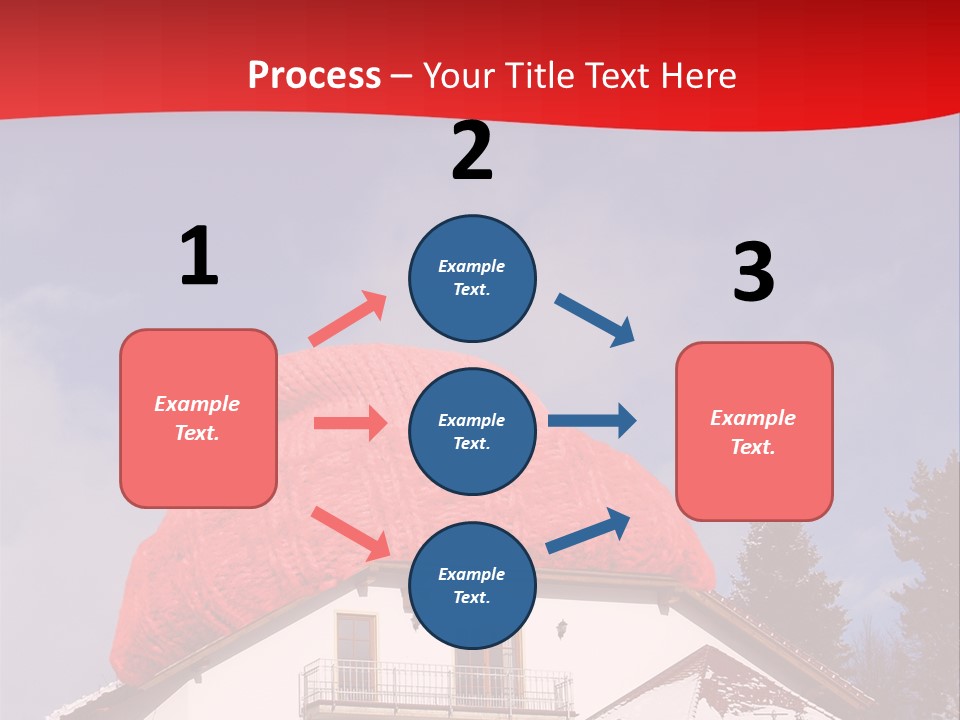 Wohnen Einfamilienhaus Biologisch PowerPoint Template