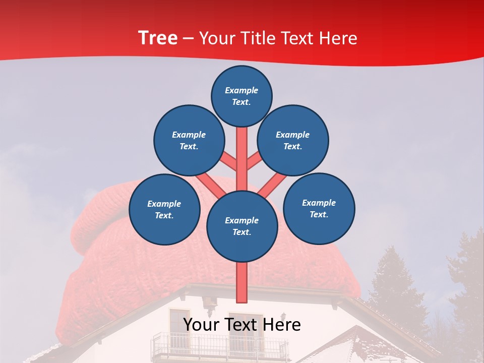 Wohnen Einfamilienhaus Biologisch PowerPoint Template