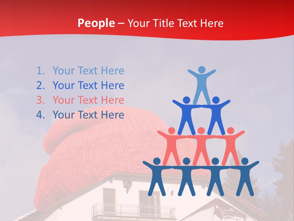 Wohnen Einfamilienhaus Biologisch PowerPoint Template