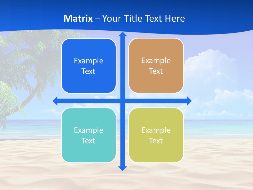 Background Summer Sun PowerPoint Template