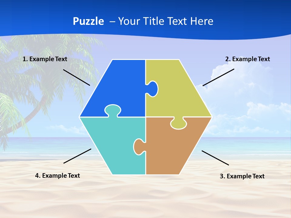 Background Summer Sun PowerPoint Template