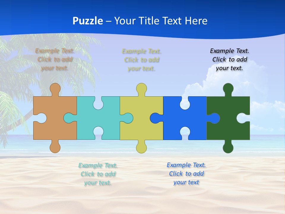 Background Summer Sun PowerPoint Template