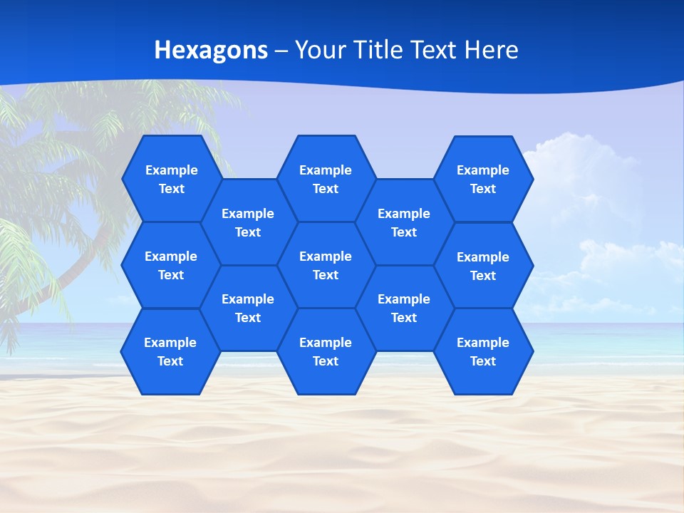 Background Summer Sun PowerPoint Template