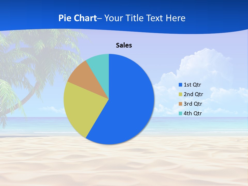 Background Summer Sun PowerPoint Template