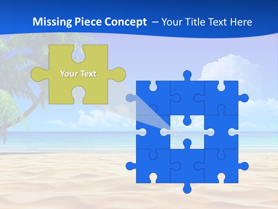 Background Summer Sun PowerPoint Template