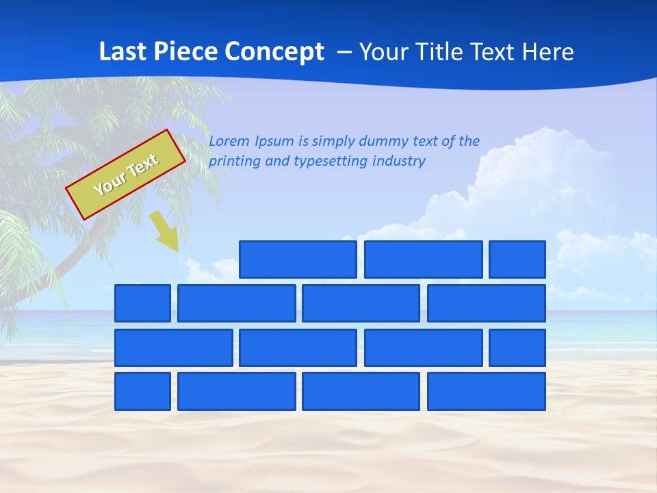 Background Summer Sun PowerPoint Template
