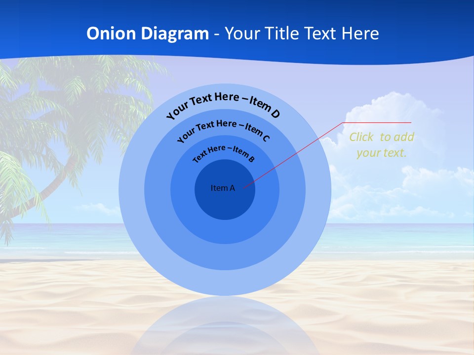 Background Summer Sun PowerPoint Template