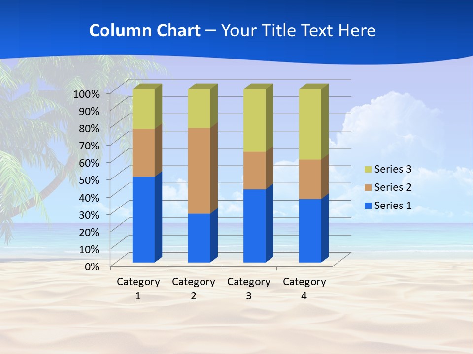 Background Summer Sun PowerPoint Template