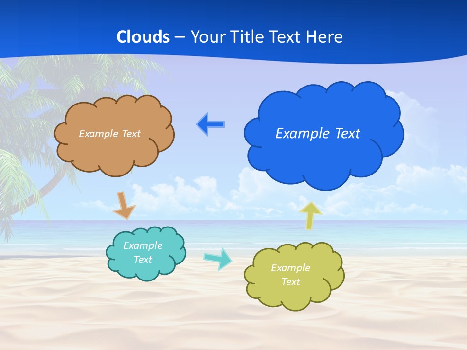 Background Summer Sun PowerPoint Template