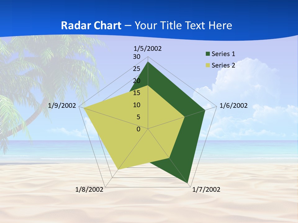 Background Summer Sun PowerPoint Template