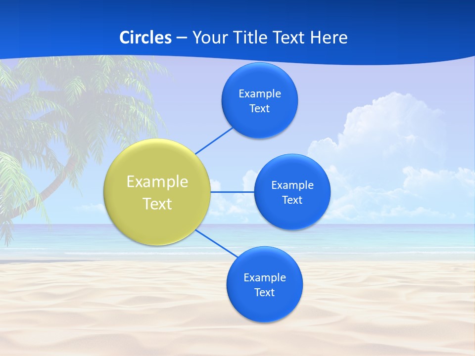 Background Summer Sun PowerPoint Template