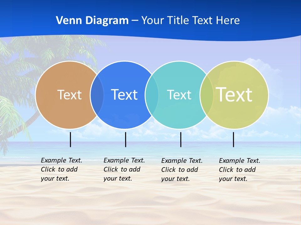 Background Summer Sun PowerPoint Template