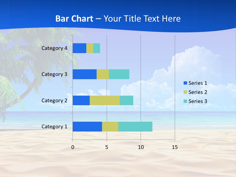 Background Summer Sun PowerPoint Template