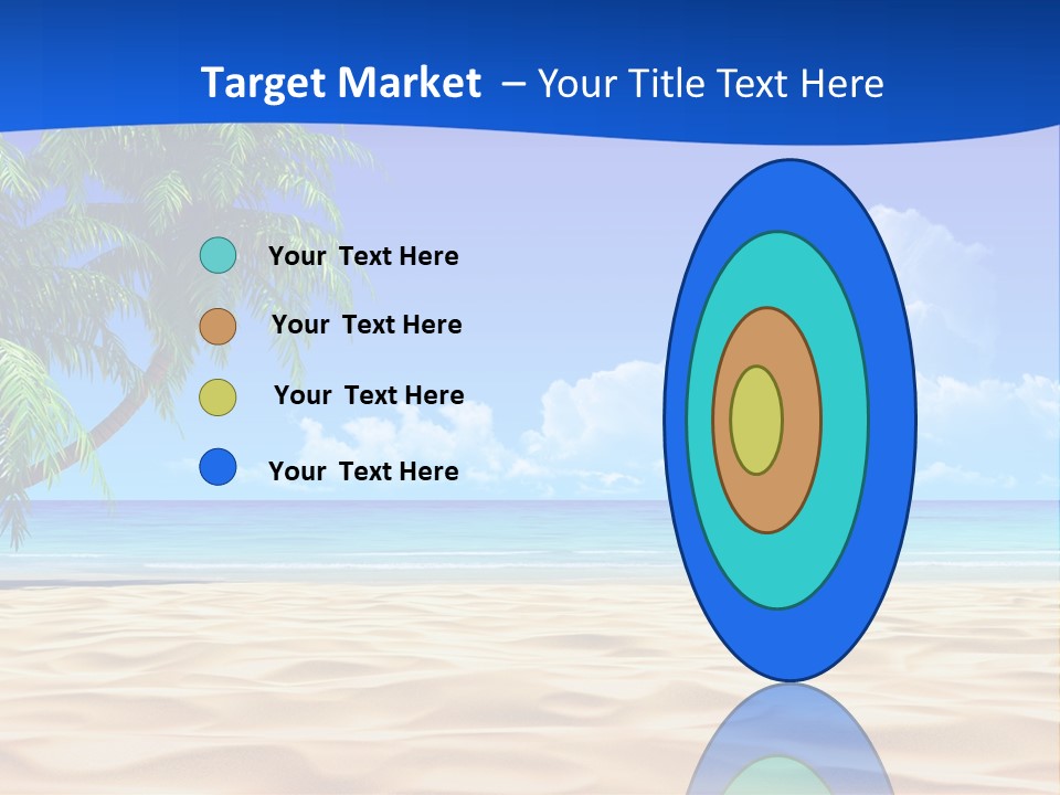 Background Summer Sun PowerPoint Template