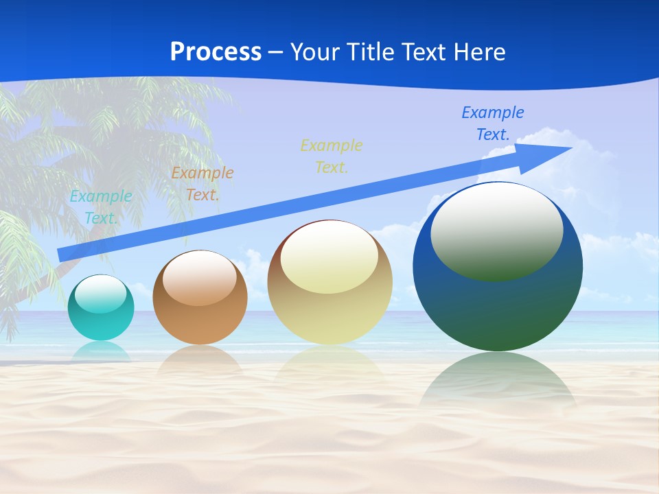 Background Summer Sun PowerPoint Template