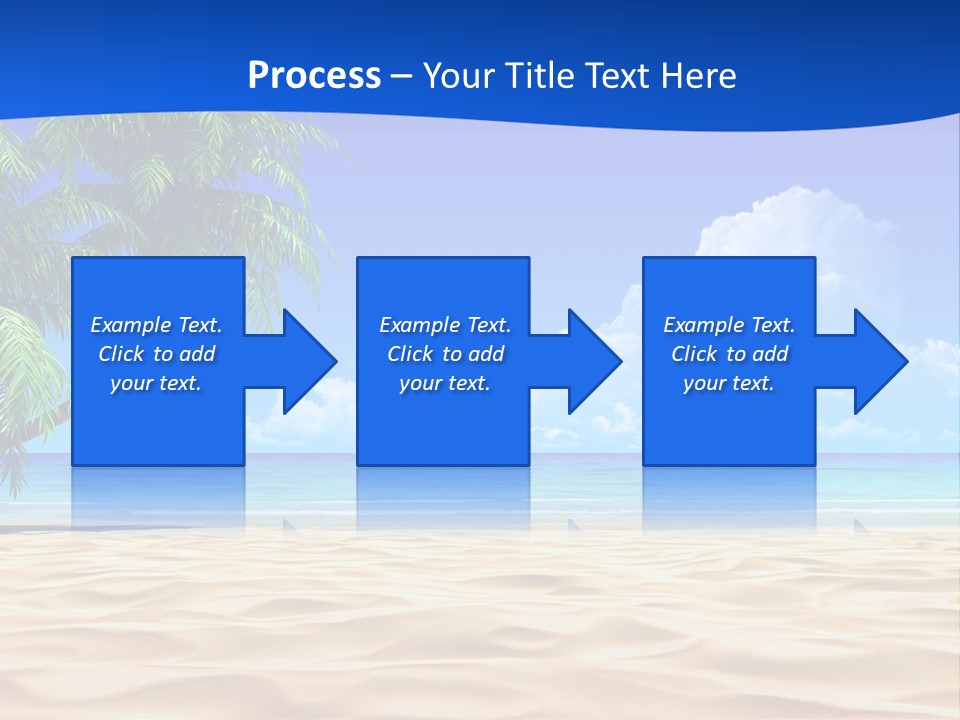 Background Summer Sun PowerPoint Template