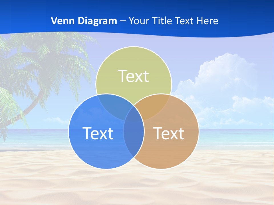 Background Summer Sun PowerPoint Template