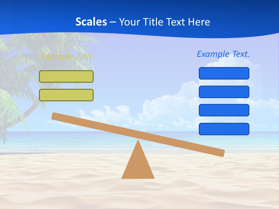 Background Summer Sun PowerPoint Template