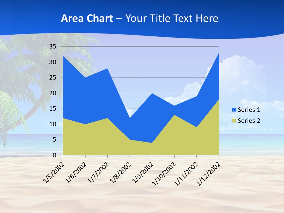 Background Summer Sun PowerPoint Template