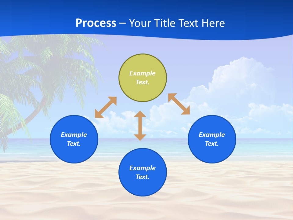 Background Summer Sun PowerPoint Template
