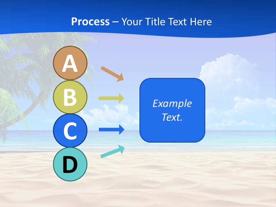 Background Summer Sun PowerPoint Template