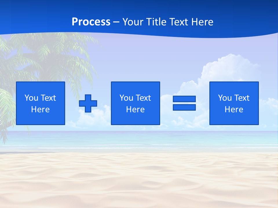 Background Summer Sun PowerPoint Template