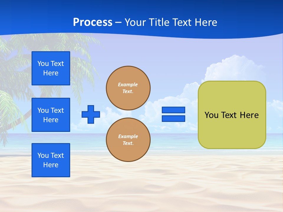 Background Summer Sun PowerPoint Template