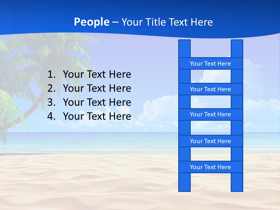 Background Summer Sun PowerPoint Template