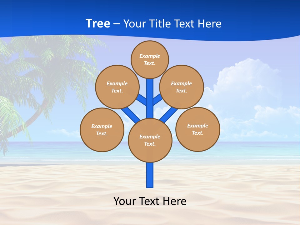 Background Summer Sun PowerPoint Template