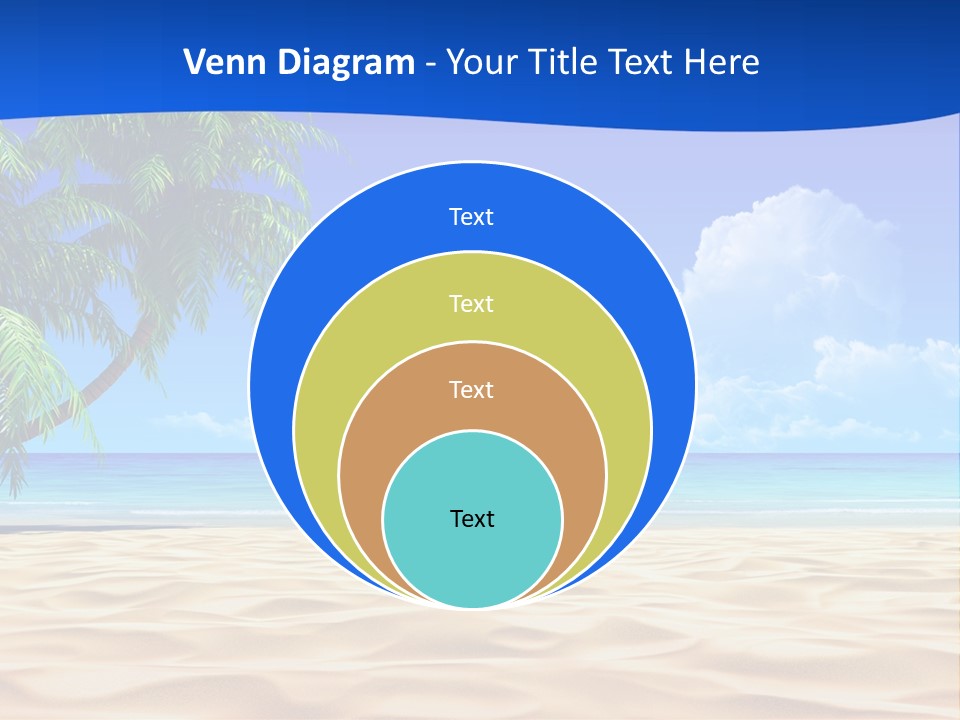Background Summer Sun PowerPoint Template