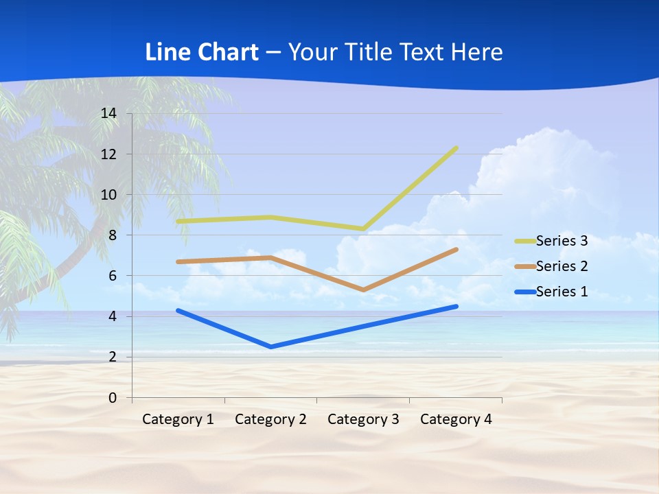 Background Summer Sun PowerPoint Template