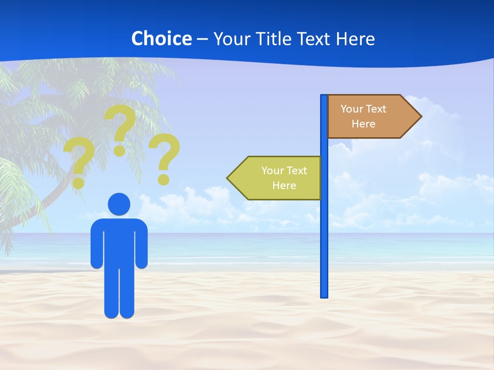 Background Summer Sun PowerPoint Template