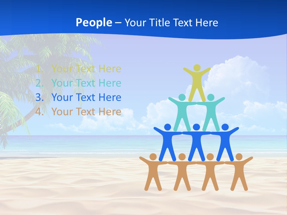 Background Summer Sun PowerPoint Template