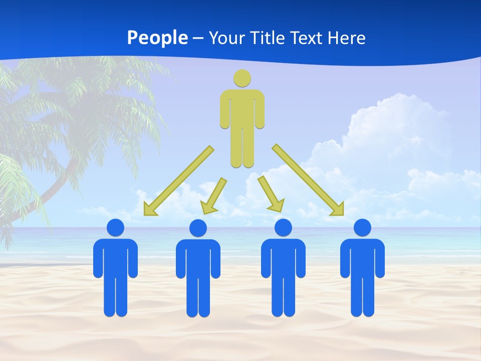 Background Summer Sun PowerPoint Template