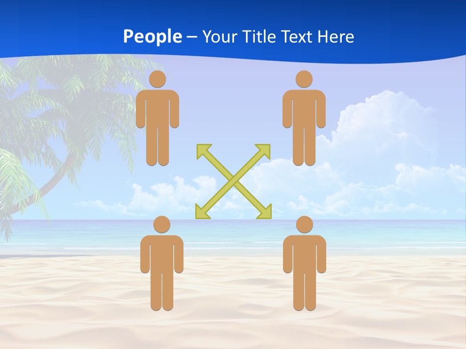 Background Summer Sun PowerPoint Template