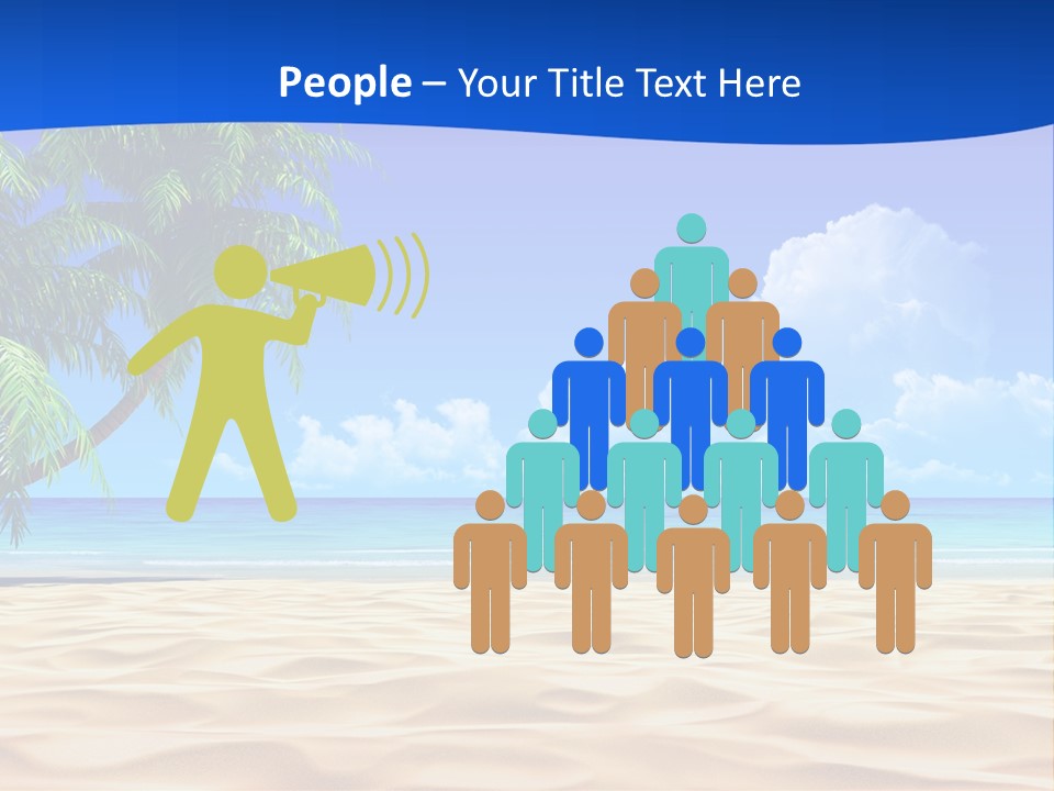 Background Summer Sun PowerPoint Template