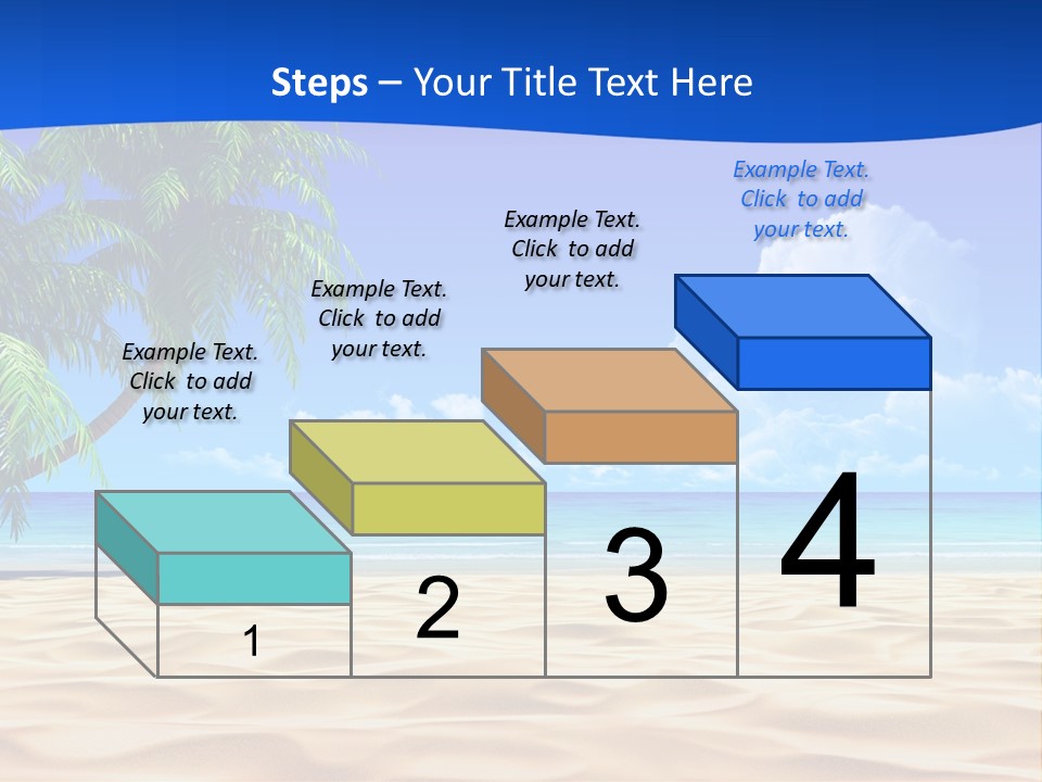 Background Summer Sun PowerPoint Template